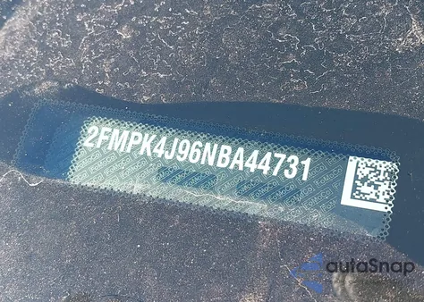 2022 Ford Edge St Line from USA, damaged, VIN 2FMPK4J96NBA44731